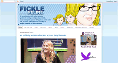 Desktop Screenshot of ficklefeline.ca